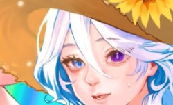 尊すぎる！夏の海で輝くフリーナを描いてみた【原神イラスト】